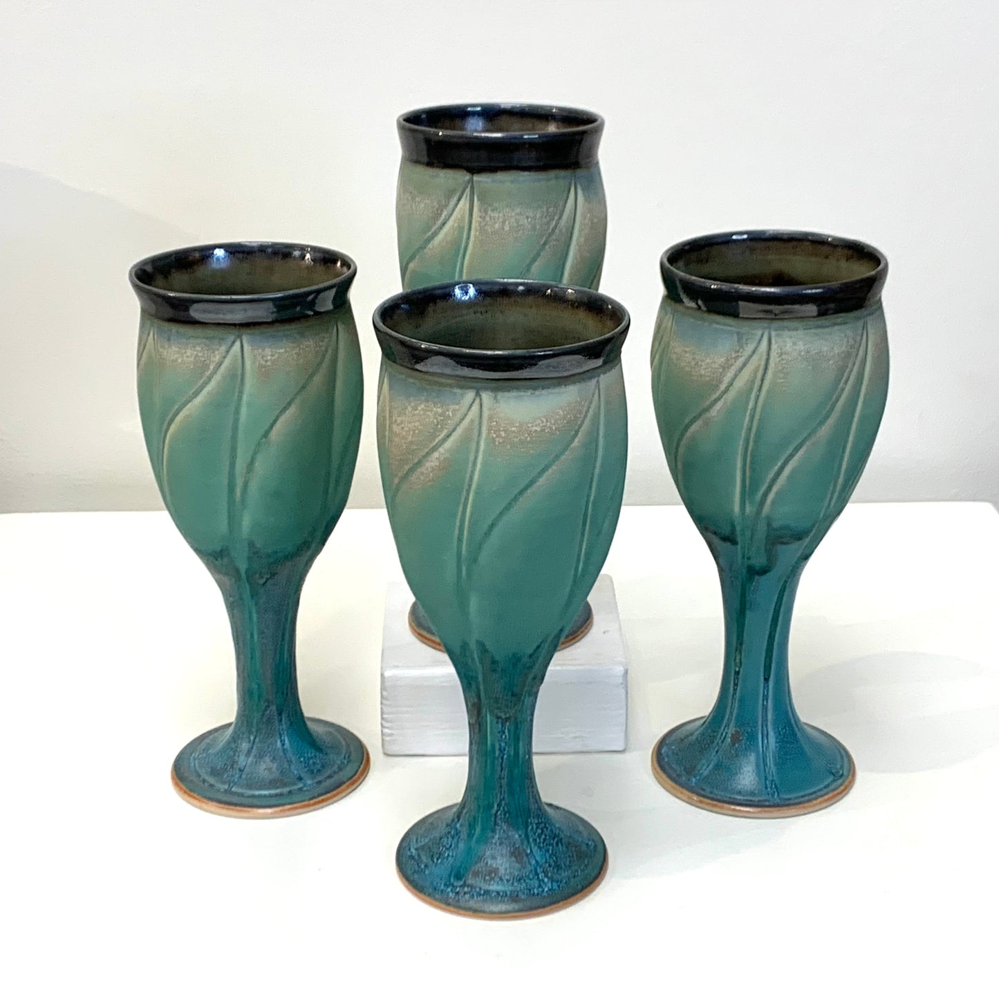 Goblet - turquoise, by Kathryne Koop
