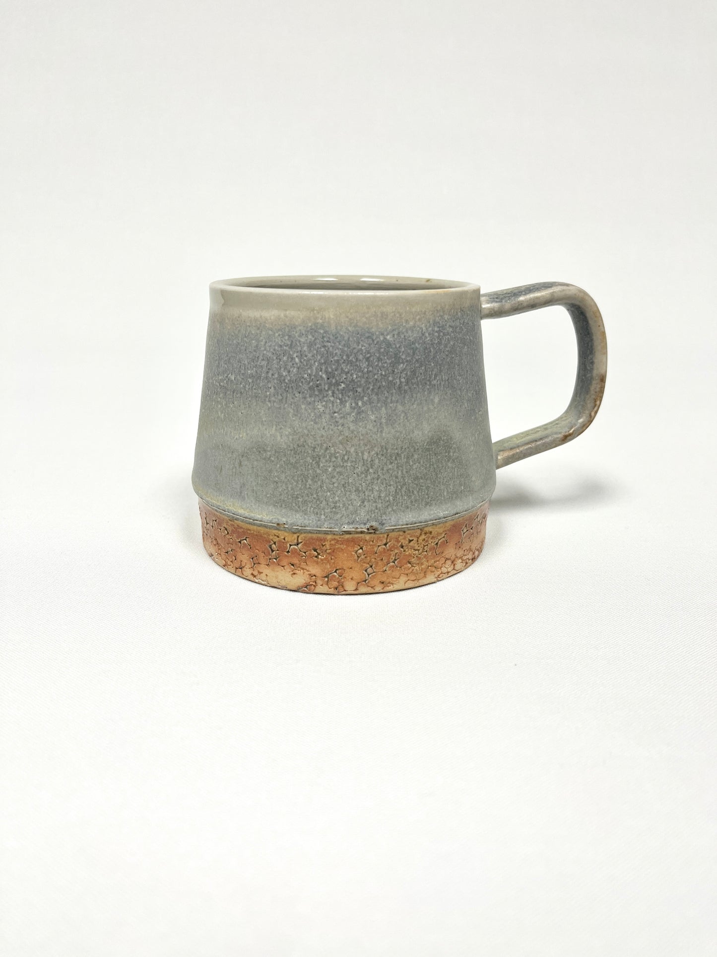 Blue/Grey Raw series Mug by Lynne Mulvihill