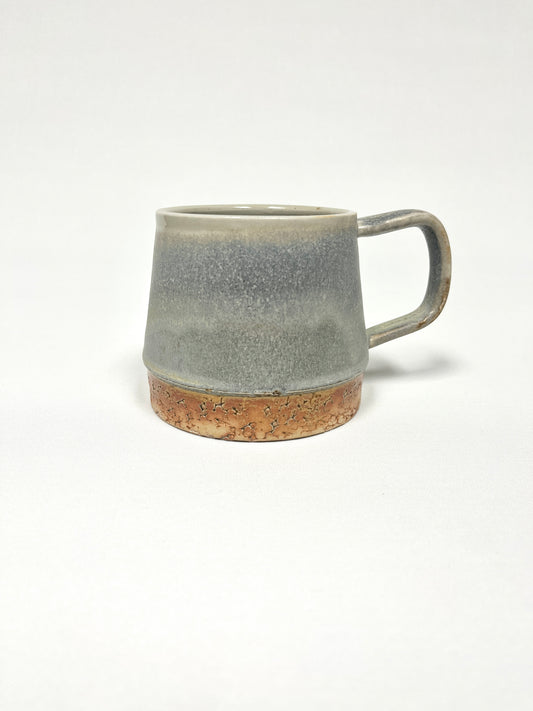 Blue/Grey Raw series Mug by Lynne Mulvihill
