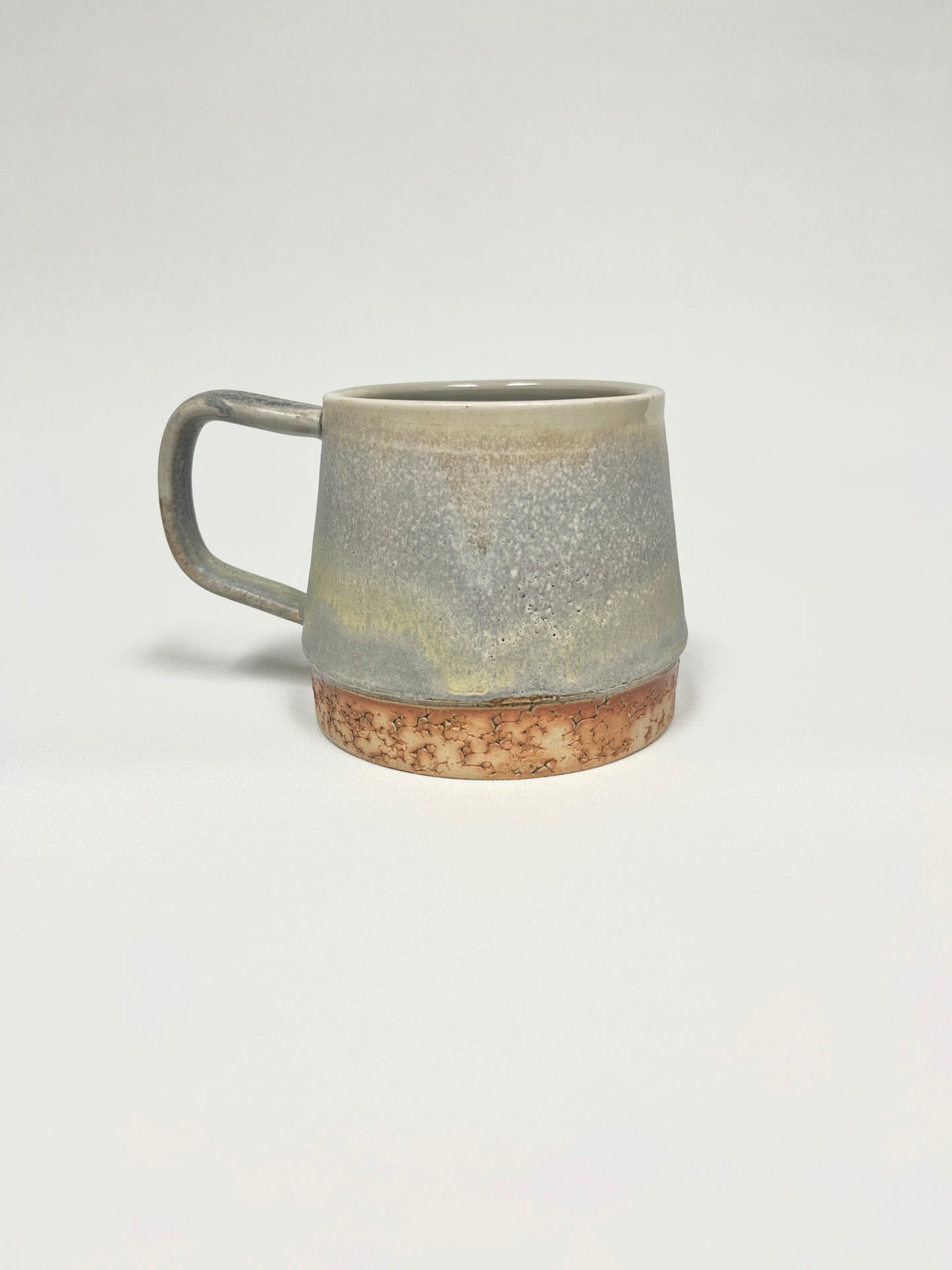 Blue/Grey Raw series Mug by Lynne Mulvihill