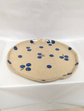 Load image into Gallery viewer, Blueberry Dinner Plate , by Jillian Sareault

