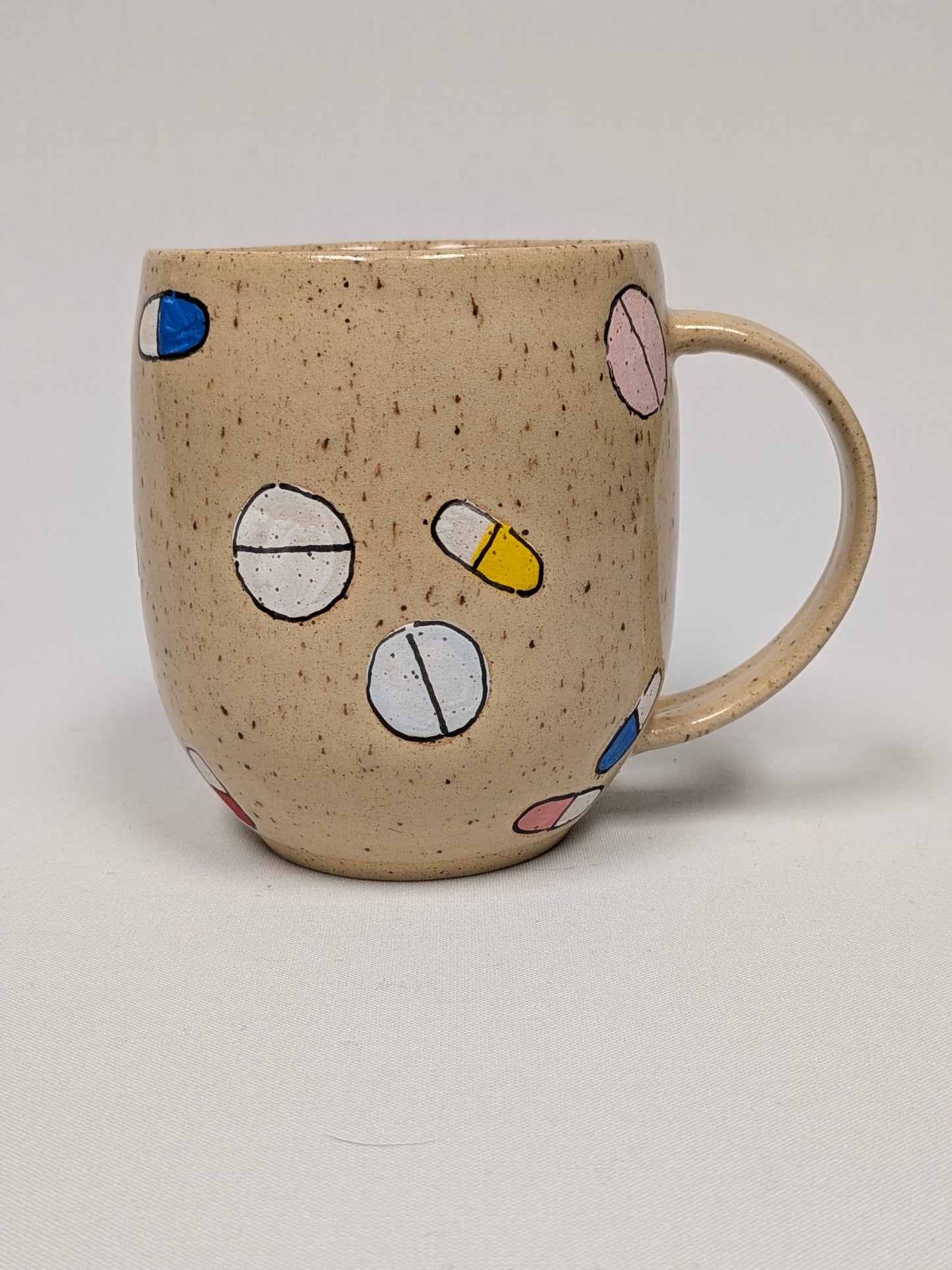 Pill Mug by Jillian Sareault