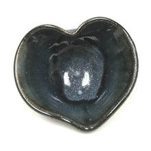 Load image into Gallery viewer, Dark Blue Heart Bowl by Jennifer Johnson
