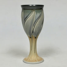 Load image into Gallery viewer, Goblet - Tan and black, by Kathryne Koop
