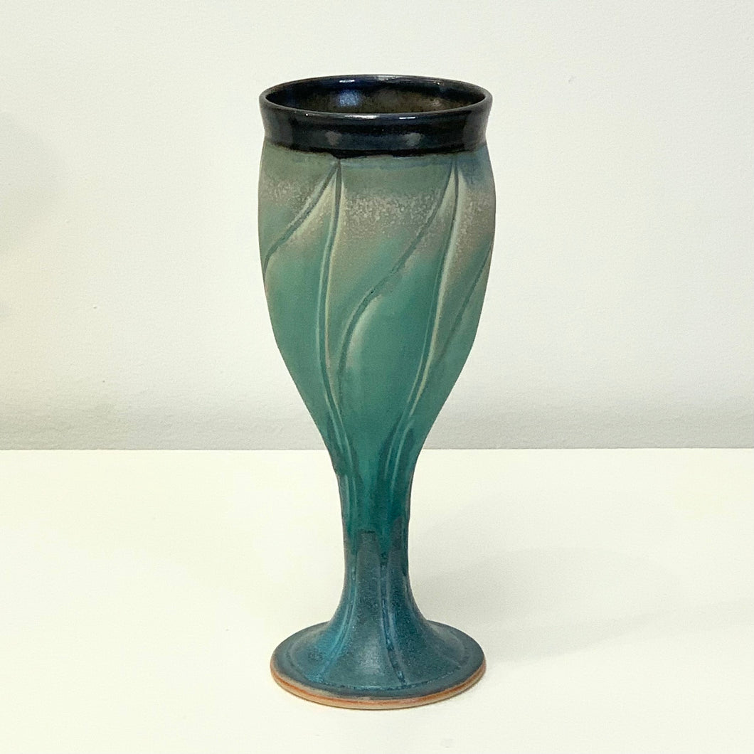 Goblet - turquoise, by Kathryne Koop
