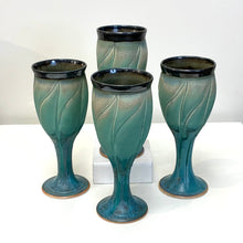 Load image into Gallery viewer, Goblet - turquoise, by Kathryne Koop
