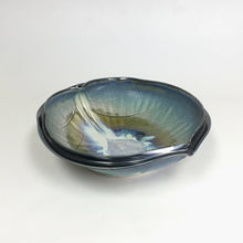 Load image into Gallery viewer, Bowl - Turquoise Leaf, by Kathryne Koop
