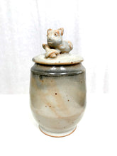 Load image into Gallery viewer, Cat Jar/Urn by Colleen Chamberlin
