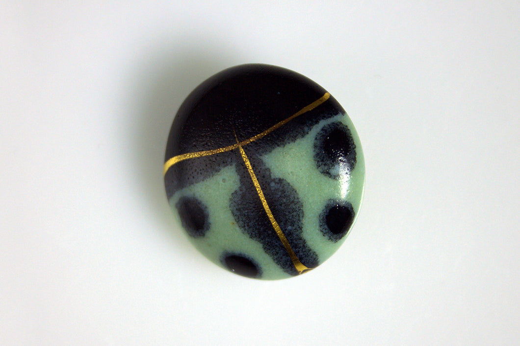 Glaze Cabochon Pin 24 by Kevin Stafford