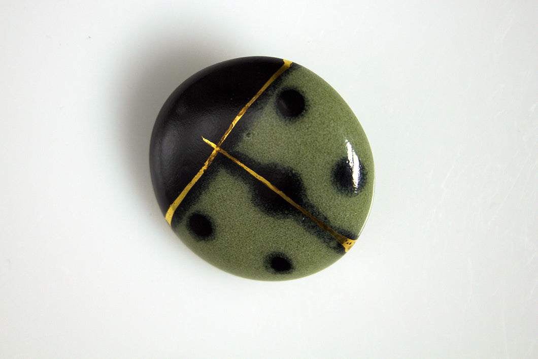 Glaze Cabochon Pin 2 by Kevin Stafford