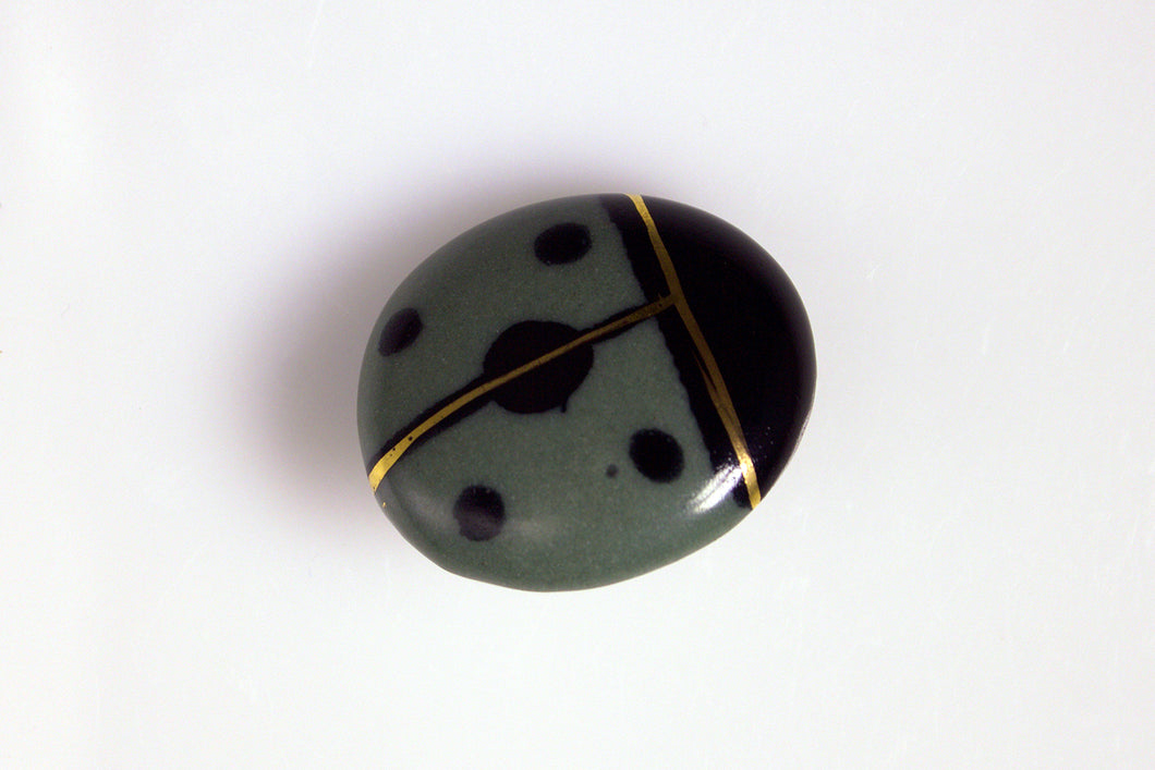 Glaze Cabochon Pin 41 by Kevin Stafford