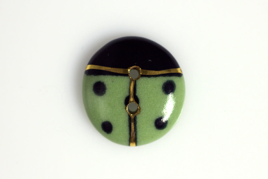 Glaze Cabochon Button 11 by Kevin Stafford