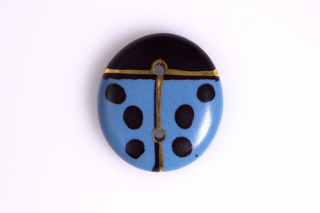 Glaze Cabochon Button 1 by Kevin Stafford