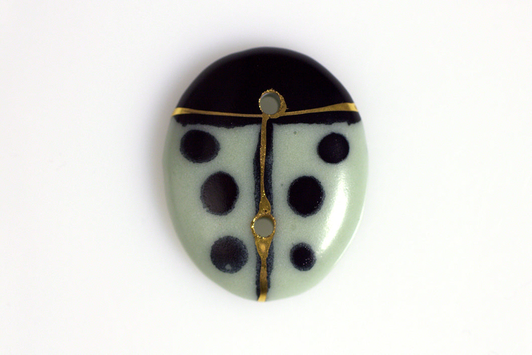 Glaze Cabochon Button 4 by Kevin Stafford