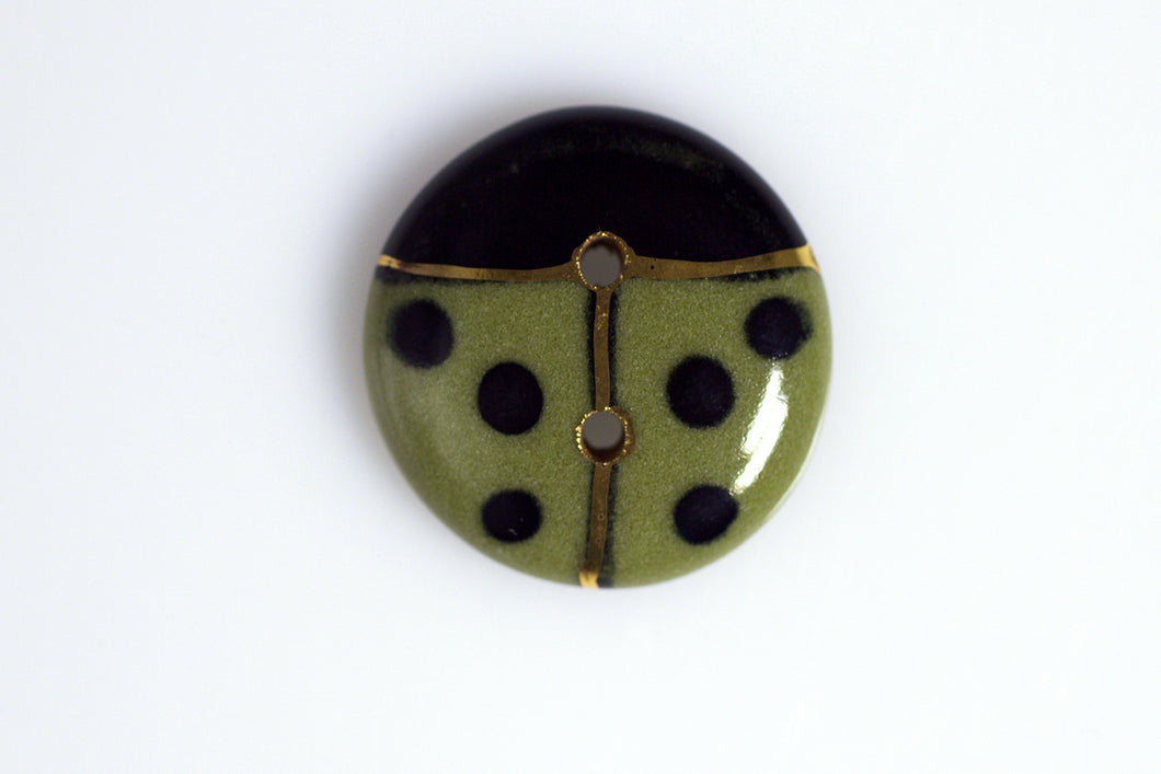 Glaze Cabochon Button 5 by Kevin Stafford