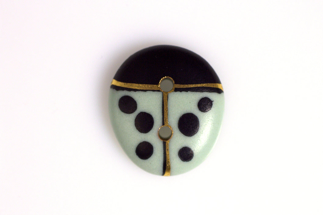 Glaze Cabochon Button 7 by Kevin Stafford