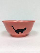 Load image into Gallery viewer, Pink Cat Bowl by Kevin Stafford
