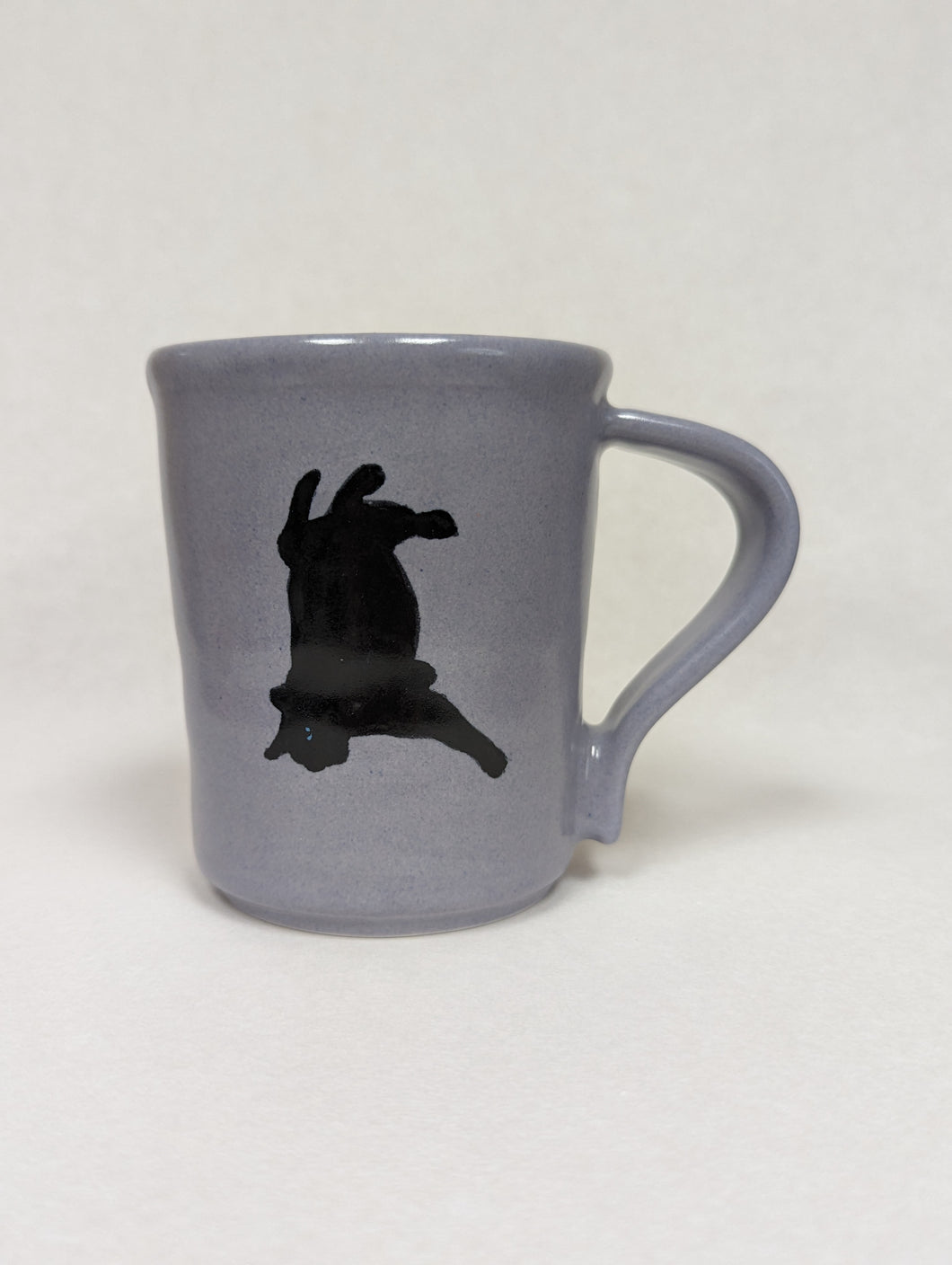 Purple Cat Mug by Kevin Stafford