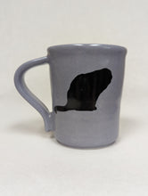 Load image into Gallery viewer, Purple Cat Mug by Kevin Stafford
