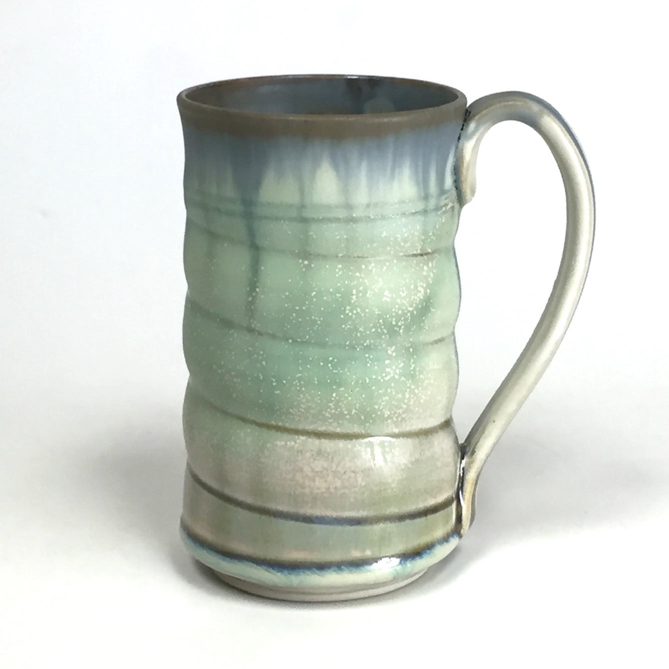 Mug - Green spiral, by Kathryne Koop