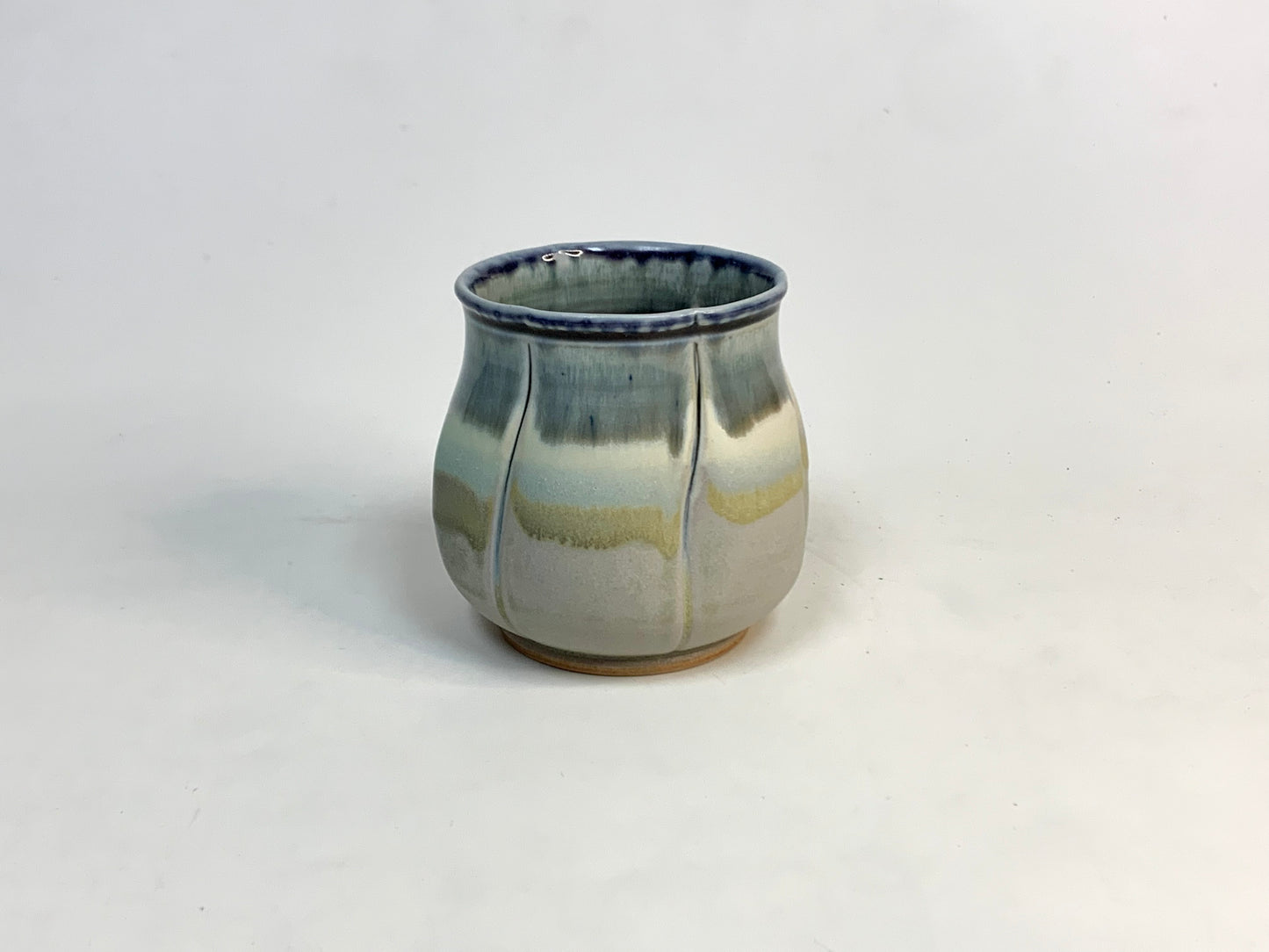 Winecup / stemless goblet - Ocean blue, by Kathryne Koop