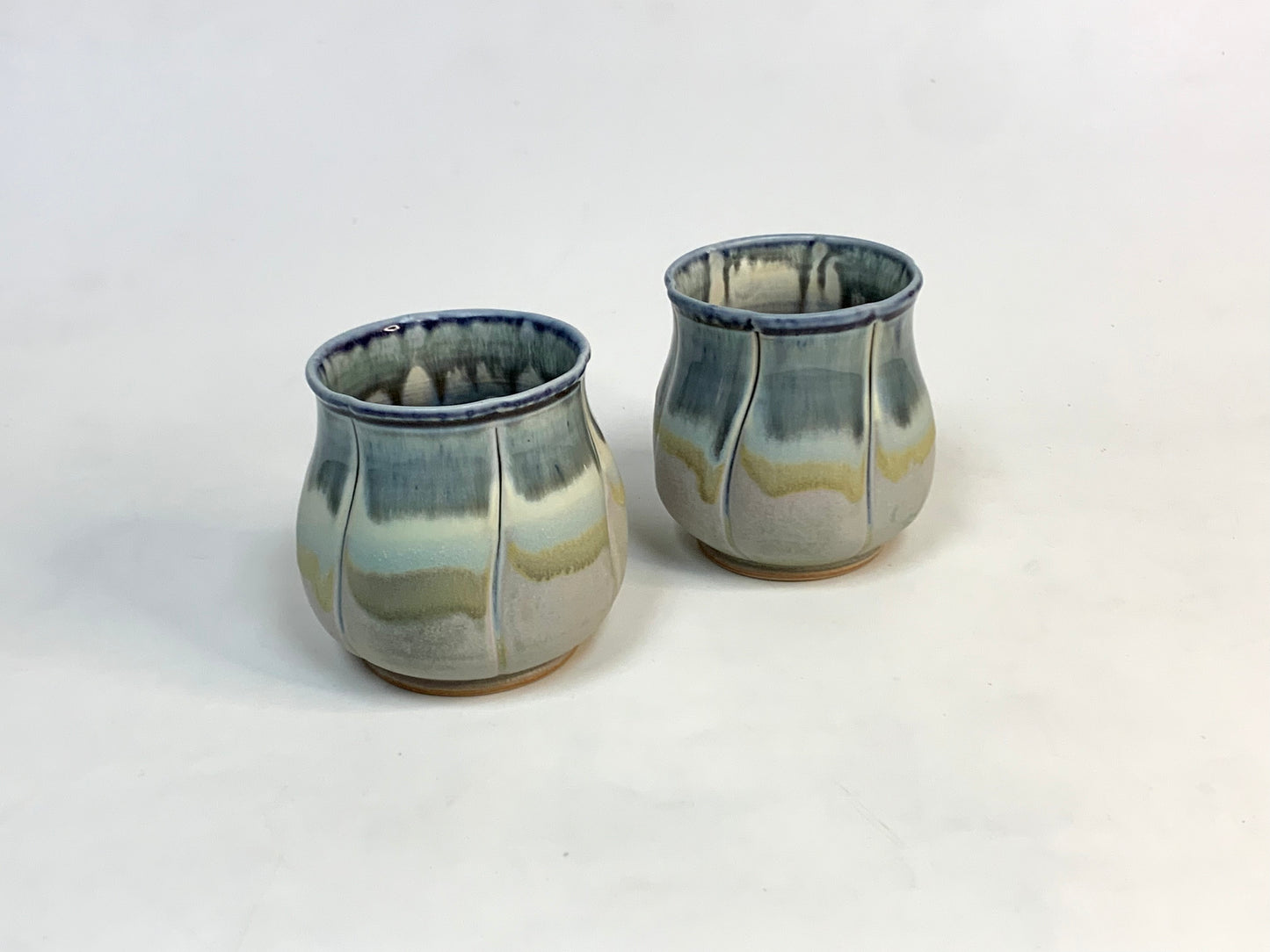 Winecup / stemless goblet - Ocean blue, by Kathryne Koop