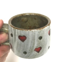 Load image into Gallery viewer, Heart Espresso Cup by Jennifer Johnson
