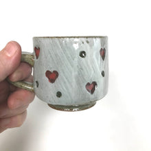 Load image into Gallery viewer, Heart Espresso Cup by Jennifer Johnson
