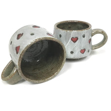 Load image into Gallery viewer, Heart Espresso Cup by Jennifer Johnson
