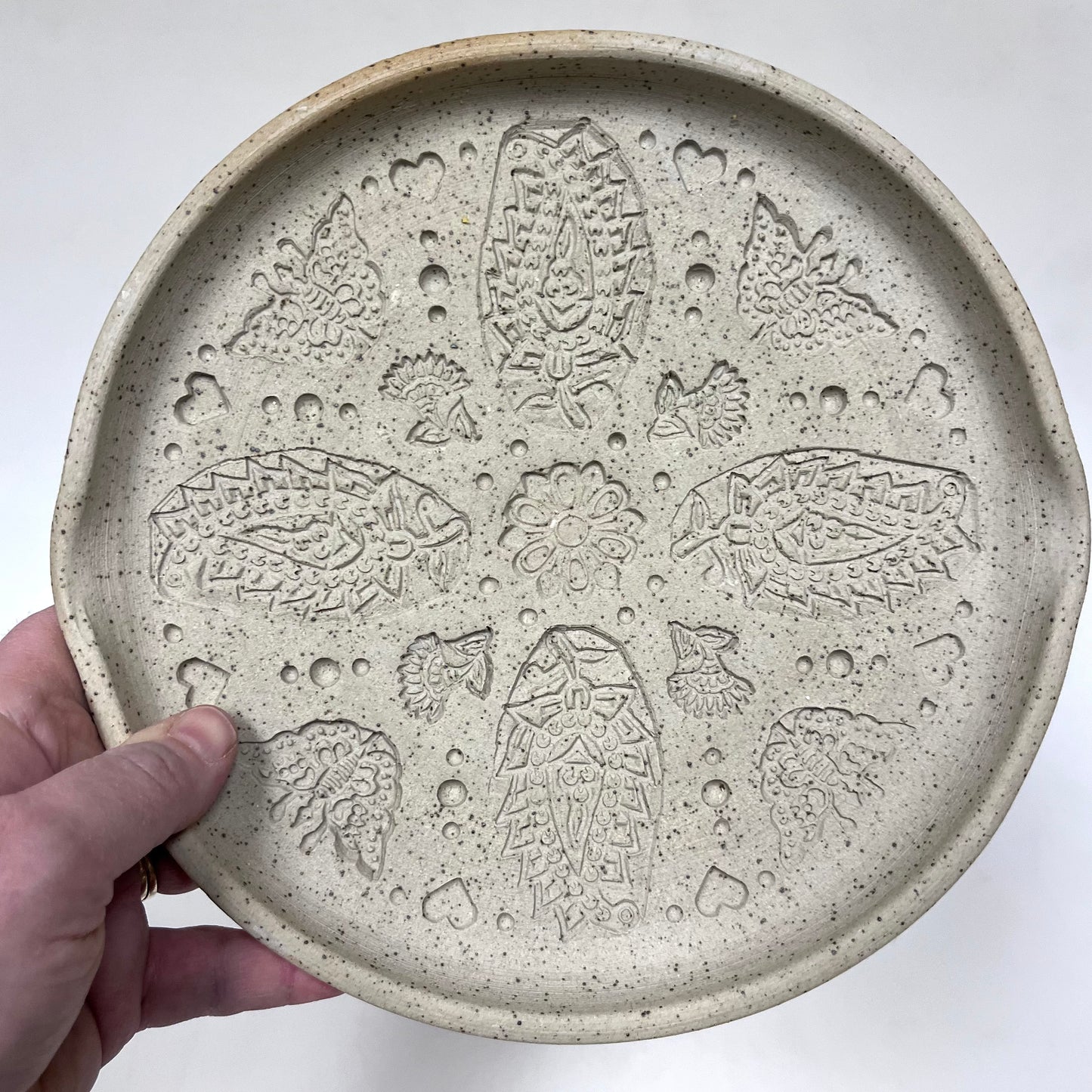 Paisley and butterfly shortbread baker by Jen Johnson