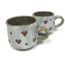 Load image into Gallery viewer, Heart Espresso Cup by Jennifer Johnson
