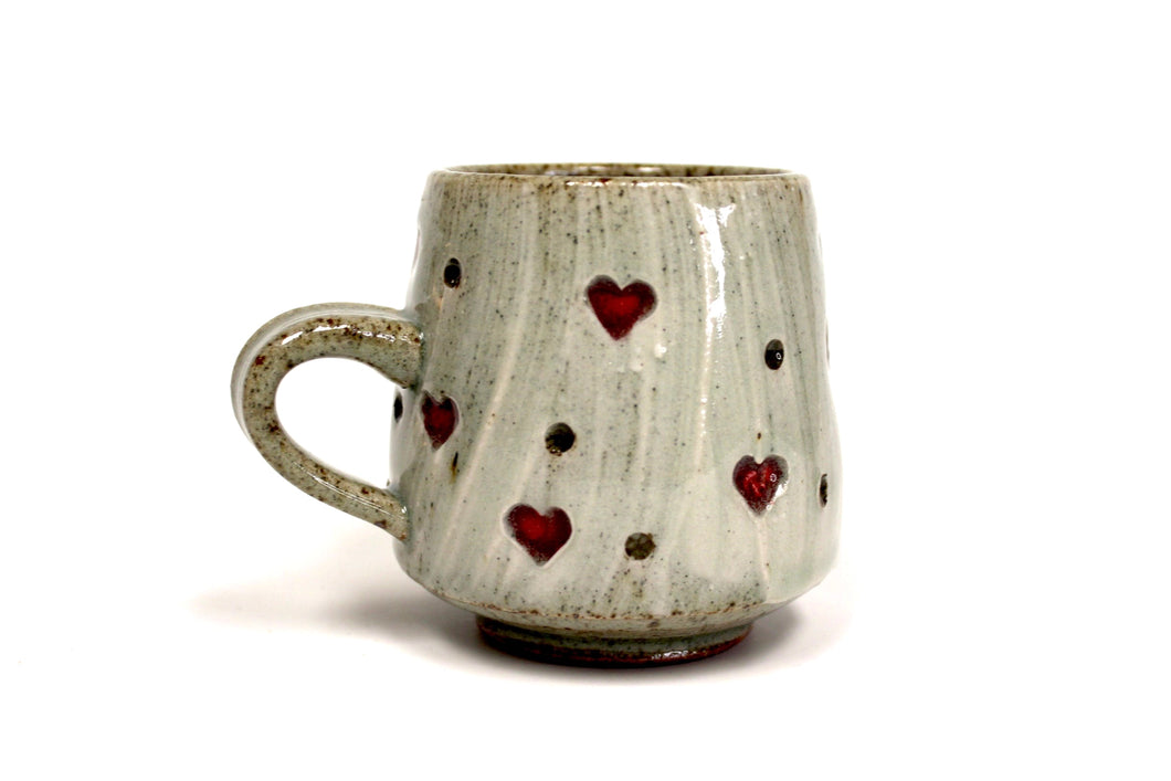 Heart Mug by Jennifer Johnson